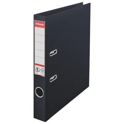 Obrázek produktu pro Esselte 811370, A4, Plast, Černá, Texturovaný povrch, 500 listy, 500 g/m²