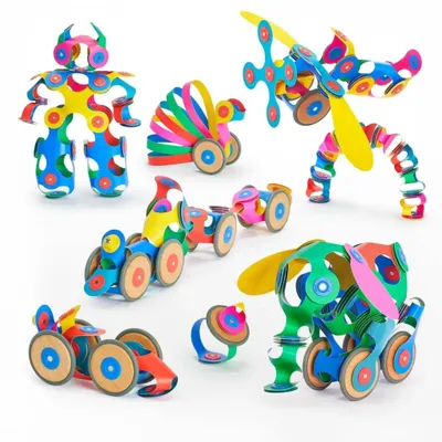 Immagine prodotto di Clixo Wheel creator (Formen mit Magneten, zum Spielen und Bauen) 5876598