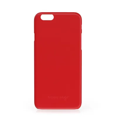 Produktbild von Happy Plugs 155090, Cover, Apple, iPhone 6/6S, Rot