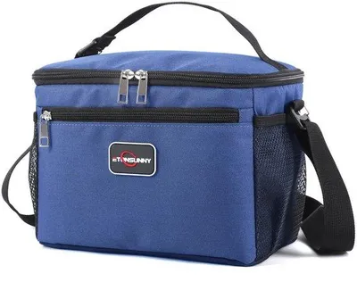 Produktbild von Isolierte Koeltas 8L blau, wasserdicht, für Arbeit, Schule, Picknick