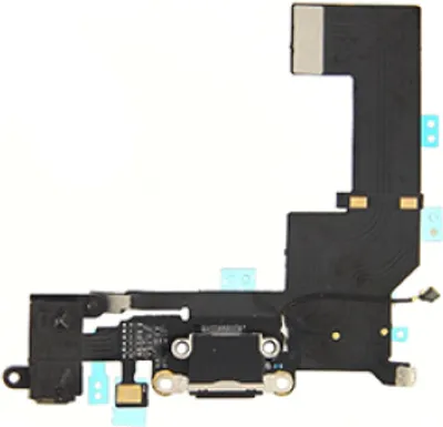Produktbild von Ladebuchse Audio Flex Kabel für iPhone SE schwarz