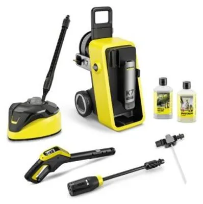 Zdjęcie produktu dla Kärcher K 7 Comfort Premium Connect Home, Wyprostowany, 5 m, Żółty, Aluminium, 600 l/h, 180 bar