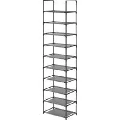 Produktbild von Famanu Schuhregal 10 Ebenen - (33 x 33 x 173 cm)