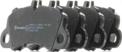 Produktbild von BREMBO P 65 043 Bremsbeläge Satz Vorne für PORSCHE Macan (95B) Cayenne Coupe (9YB) Cayenne (9YA)