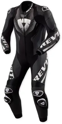 Produktbild von Revit Hyperspeed 3 perforierte 1-Teiler Motorrad Lederkombi, schwarz/weiß, 46