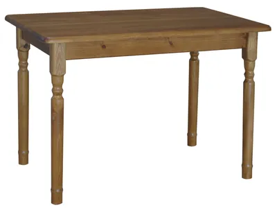 Obrázek produktu pro Stůl II z masivního borovicového dřeva v barvě dub 130 x 70 cm