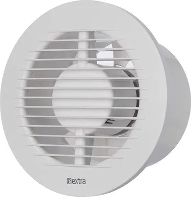Immagine prodotto di Ventilatore da bagno bianco silenzioso Ø 125 mm Ventilatore da parete per cucina, garage e bagno