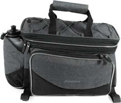 Produktbild von Haberland Unisex – Erwachsene Flexibag Top Gepäckträgertasche, Schwarz, 40 x 24 x 22 cm