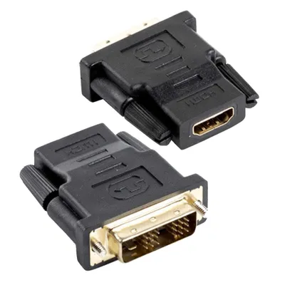 Produktbild von Techly DVI-D - HDMI M/F, DVI-D, HDMI, Schwarz