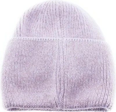 Produktbild von Bestickte Wintermütze ideal für kalte Tage mit Innenfutter für Damen OneSize Lila