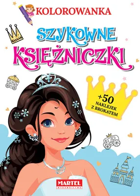Immagine prodotto di Libro da colorare Principesse chic con adesivi