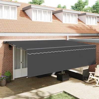 Obrázek produktu pro Maison Exclusive – výsuvná markýza, antracitová, 500 x 300 cm