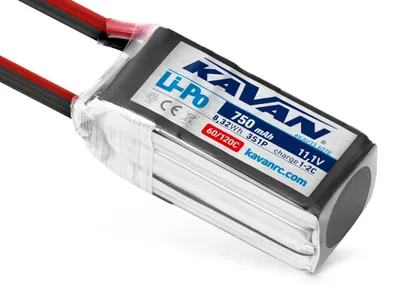 Produktbild von Kavan 750 mAh/11 1 60/120C Modellbauakkus