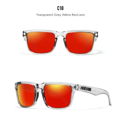 Produktbild von Klassische polarisierte Sonnenbrille Ultraleichte Fahrbrille für Herren und Damen Bunte Echtfilm-Sonnenbrille