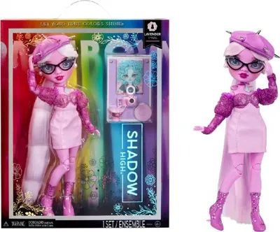 Produktbild von MGA Entertainment Shadow High Fashion Doll- LAVENDER LYNNE (Purple), Modepuppe, Weiblich, 5 Jahr(e), Junge/Mädchen, Mehrfarbig