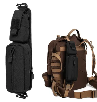 Obrázok produktu pre Taktická kabelka cez rameno so zipsom, vhodná na outdoorové aktivity