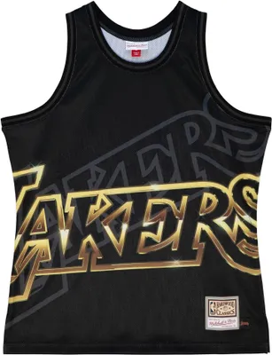 Produktbild von Mitchell & Ness Big Face 4.0 Fashion Tank Los Angeles Lakers black M