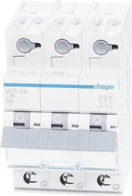 Produktbild von Hager MCS 316 Leitungsschutzschalter