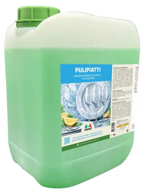 Produktbild von Konzentriertes Geschirrspülmittel Fettlöser, wirksam in kaltem Wasser Marbec PULIPIATTI - 5LT
