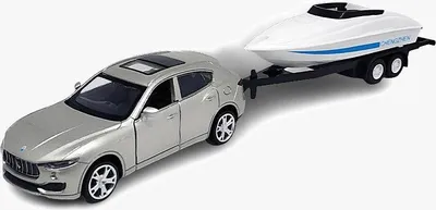 Produktbild von 1:43 Maserati Levante SUV s přívěsem-člun