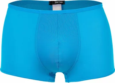 Produktbild von HOM Herren Trunk Plumes - Ultralight Microfiber, Pants, Unterwäsche, Stretch, einfarbig Türkis 2XL