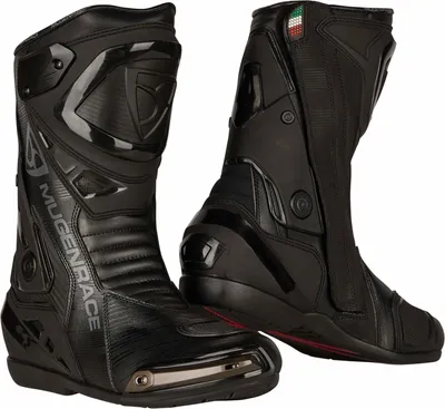 Immagine prodotto di MUGENRACE Sphantom Plus stivali da moto perforati, nero, 41