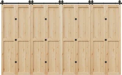 Immagine prodotto di Kit di Binari per Porte Scorrevoli 366 cm Acciaio Nero