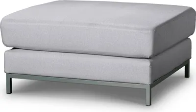 Produktbild von Dekoria Bezug für Kramfors Hocker, hellgrau, Husse, Kramfors Hocker