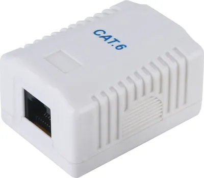 Produktbild von Equip 1-Port Cat.6 Aufputzgehäuse, 39 mm, 29,5 mm, 54 mm, 27 g, 100 mm, 30 mm