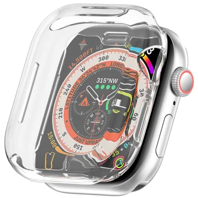 Immagine prodotto di Per Apple Watch Series 11 / 10 42mm Full Cover Soft TPU All Inclusive Smart Case Copertura Protettiva Trasparente