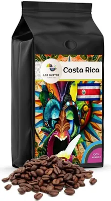 Produktbild von Los Gustos Costa Rica Kaffee-Bohnen 1000 g, Ungemahlen, Kaffeebohnen für Kaffee-Vollautomat, Frisch Geröstet