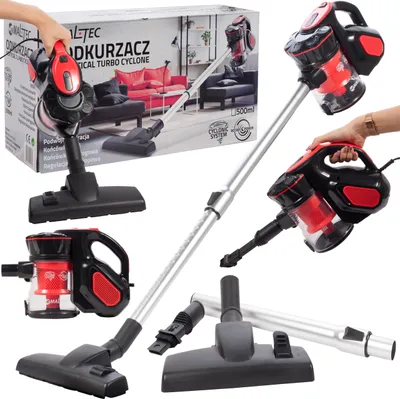 Produktbild von Odkurzacz ręczny MalTec Vertical Turbo Cyclone 5-w-1 | 600W Bezworkowy | Odkurzacz samochodowy do samochodów Dom Kemping