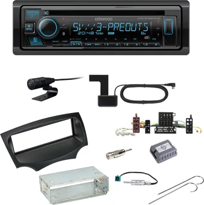 Produktbild von Kenwood KDC-BT950DAB Bluetooth Digitalradio CD Einbauset für Ford KA RU8