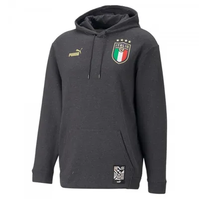 Produktbild von Puma Italien Kapuzenpullover Herren, Größe:XXL, Farbe:Dunkelgrau