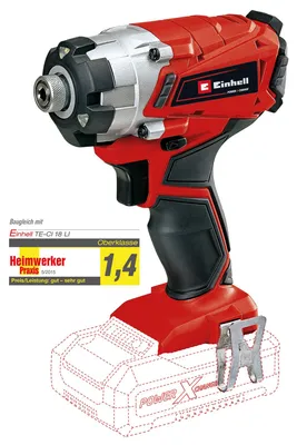 Produktbild von Einhell Power X-Change Akku-Schlagschrauber TE-CI 18/1 Li-Solo