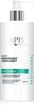 Image de Crème hydratante intensive pour les pieds avec 20% d'urée et d'argent, 500 ml