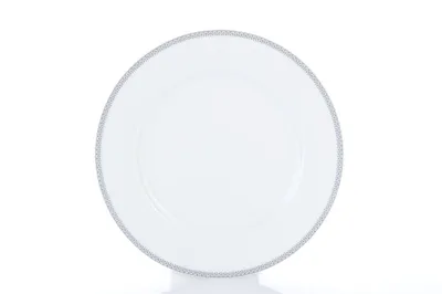 Obrázok produktu pre Thun 1794 Dezertný tanier, český porcelán, opál, čipka, sivá, 19 cm, Thun