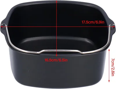 Obrázek produktu pro Forma na pečení z oceli, 18 cm, vhodná do myčky, pro fritézy