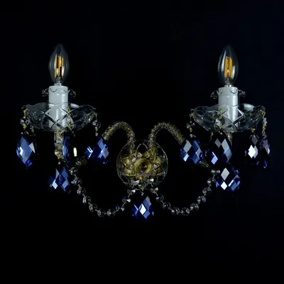 Produktbild von Casa Padrino Luxus Kristall Deckenleuchte Silber 40 x 20 x H. 24 cm - Prunkvolle Messing Deckenleuchte mit böhmischem Kristallglas - Barock Möbel - Edel & Prunkvoll