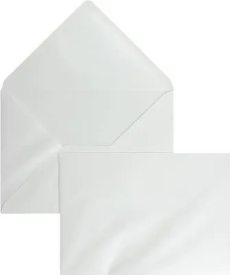 Produktbild von Briefumschläge 125x176mm (DIN B6) 100g/qm gummiert VE=100 Stück marble white