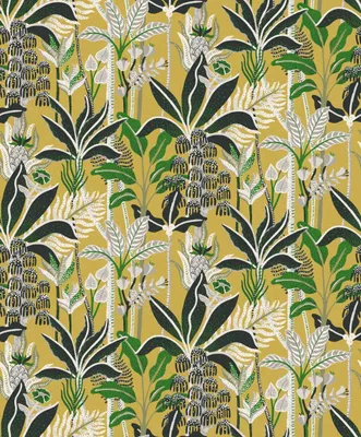 Zdjęcie produktu dla Khroma by Masureel Tapeta kwiaty żółtym - 630566 - 53 cm x 10.05 m