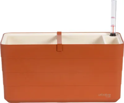Obrázek produktu pro PLASTIA s.r.o. Samozavlažovací truhlík Berberis terakota + béžová, 40 cm