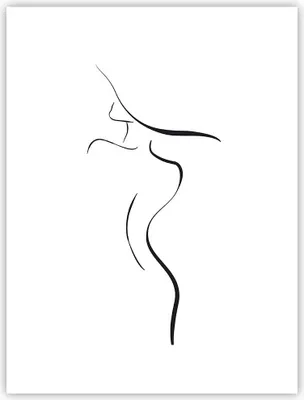 Produktbild von Poster - Poster ohne Rahmen - Minimalismus Frau Hut - 30x40 cm - Wand Bild - Wanddeko - Wandbilder - Kunstposter - Wandposter - Bilder - Kunstdruck - Wanddekoration - Wandbild - P2XPA30x40-4908