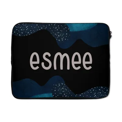 Produktbild von MuchoWow® Laptop Hülle 17 Zoll Laptoptasche Esmee - Pastell - Mädchen - Zipper - Schutzabdeckung