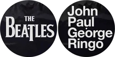 Zdjęcie produktu dla The Beatles Drop T Logo & JPGR Slipmata