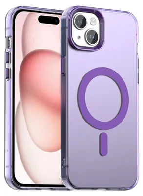 Obrázek produktu pro Techsuit – Ochranné pouzdro CandyCase MagSafe pro iPhone 15 – fialové