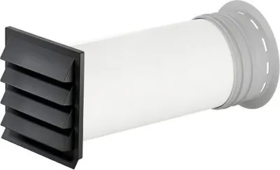 Immagine prodotto di Naber P-K-Klima-R 150 condotta a parete, antracite 4051070 150 mm