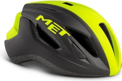Produktbild von MET Fahrradhelm Strale , schwarz gelb, M