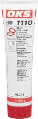 A tube of OKS 1110 Multi-Purpose Silicone Grease.
