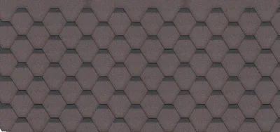 Immagine prodotto di Tegole bituminose Hexagonal Rock H-BROWN, marrone Copertura bituminosa per tetti